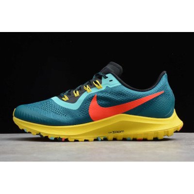 Nike Erkek Air Zoom Pegasus 36 Trail Geode Turkuaz / Açık Kırmızı Koşu Ayakkabısı Türkiye - CQB1AN7R